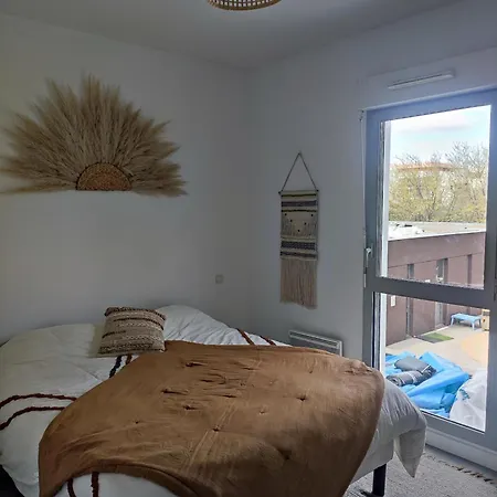 Cocon Spacieux 2 Chambres, Terrasse Et Parking Apartament